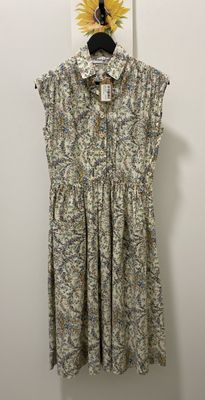 vintage SUSAN SMALL dress Liberty fabric size M