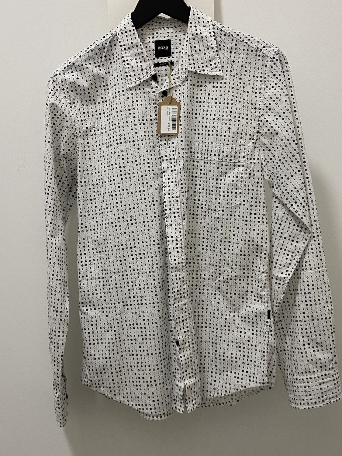 Hugo Boss cotton shirt size S slim fit