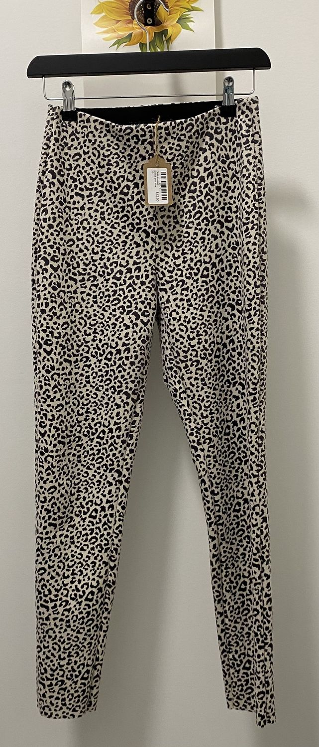 ZARA trousers animal print size XS