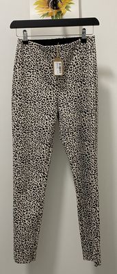 ZARA trousers animal print size XS
