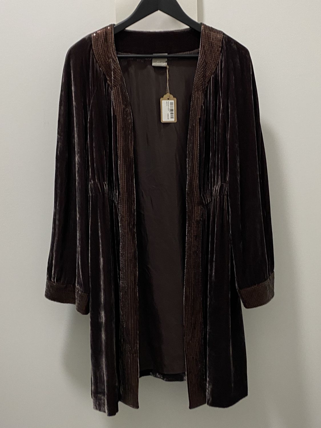 POETRY Velvet coat size 10 UK