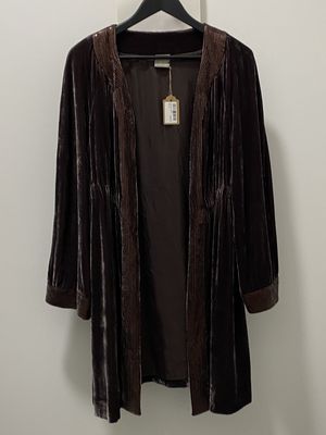 POETRY Velvet coat size 10 UK