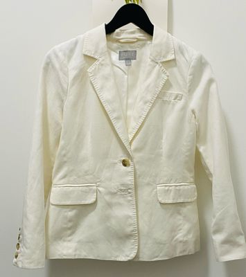 PURE Collection cotton/linen blazer size 10