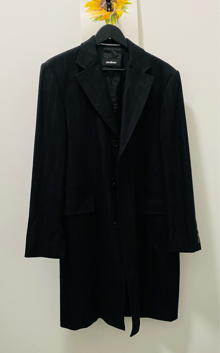 STRELLSON men coat size 52 ( chest 42&quot;) L