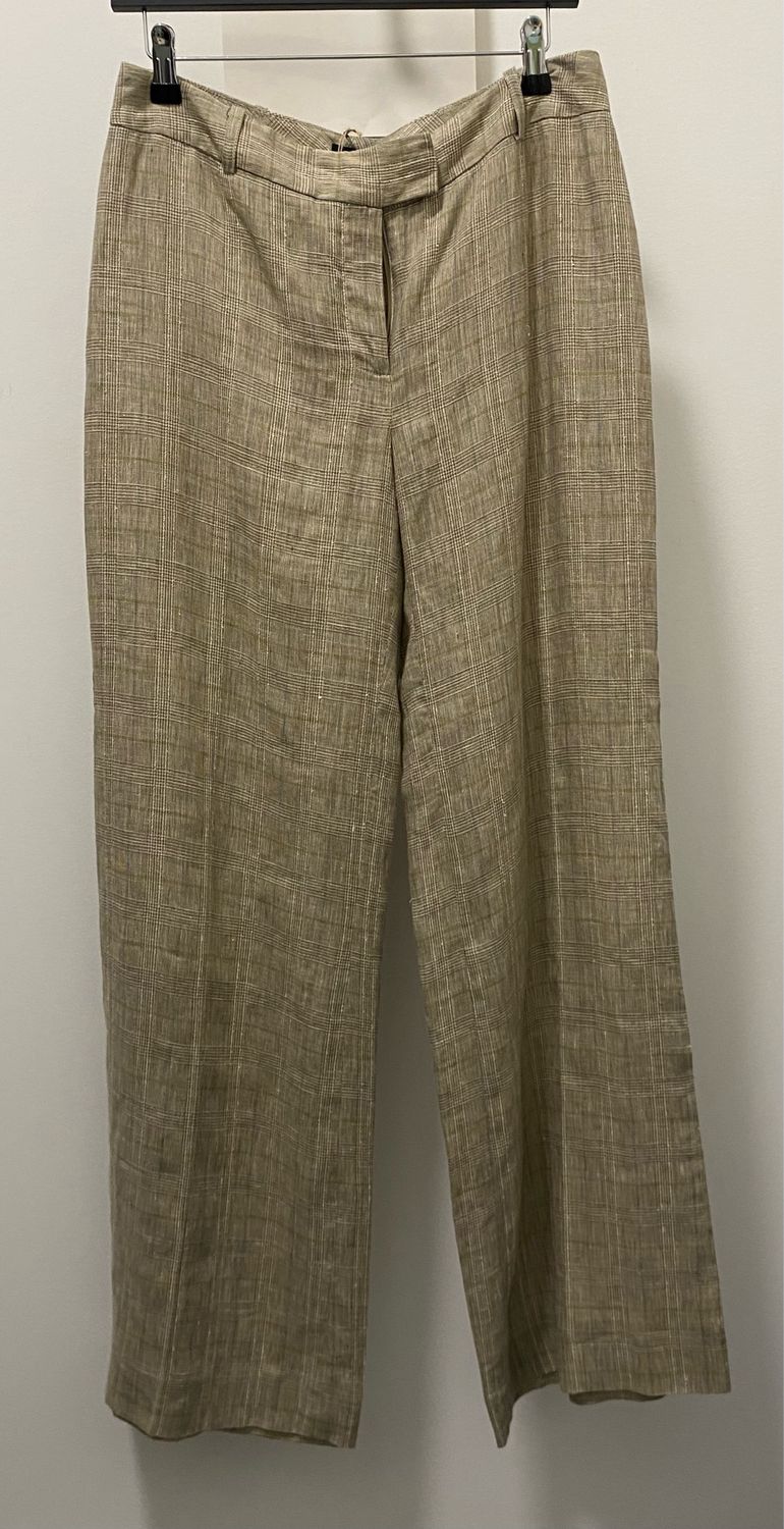 HOBBS 100% Linen ladies trousers size 12 UK