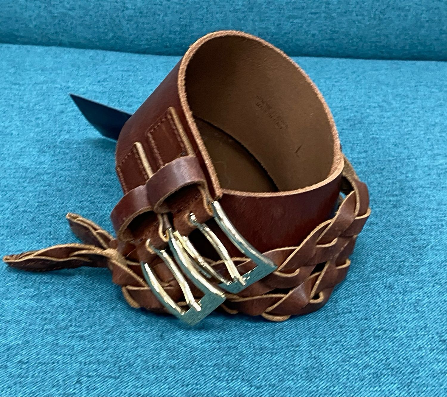 TWIN SET Simona Barbieri belt real leather