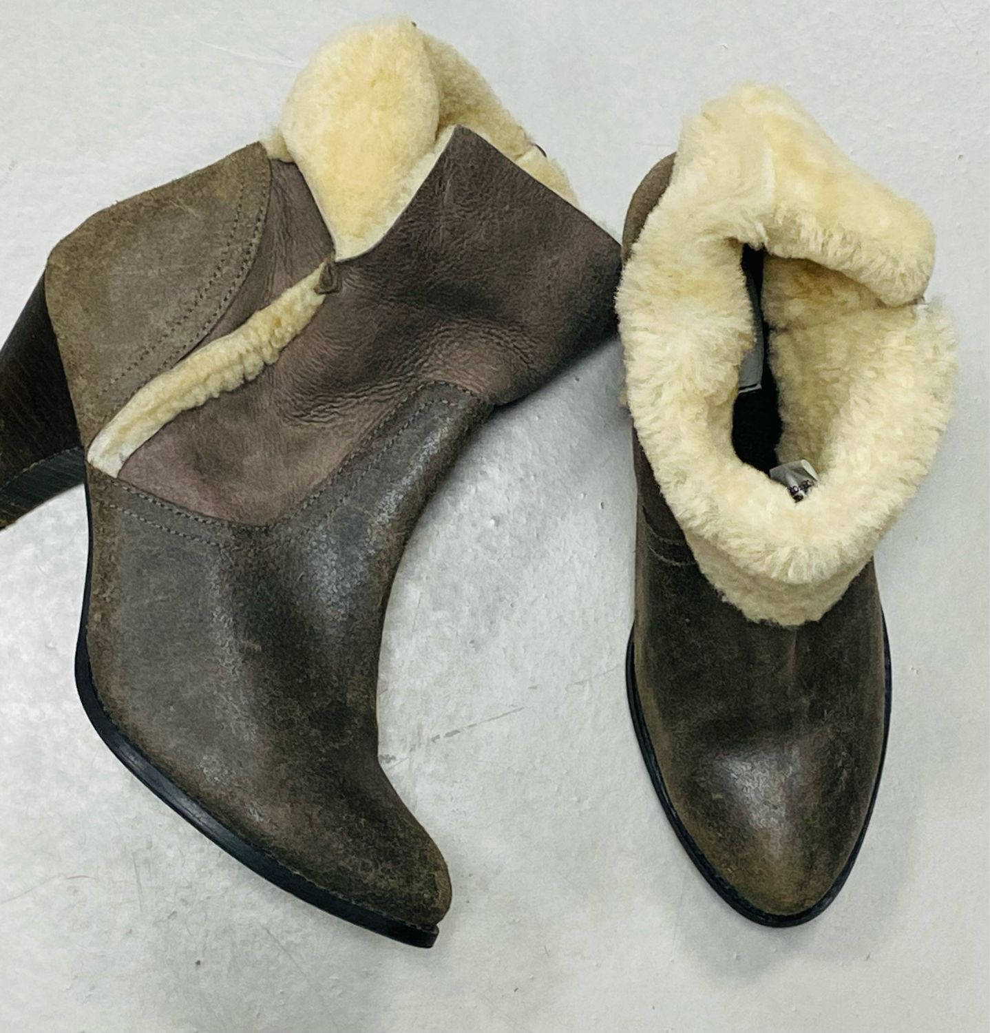 DUNE shearling soft sheepskin boots size 39 / 6 UK