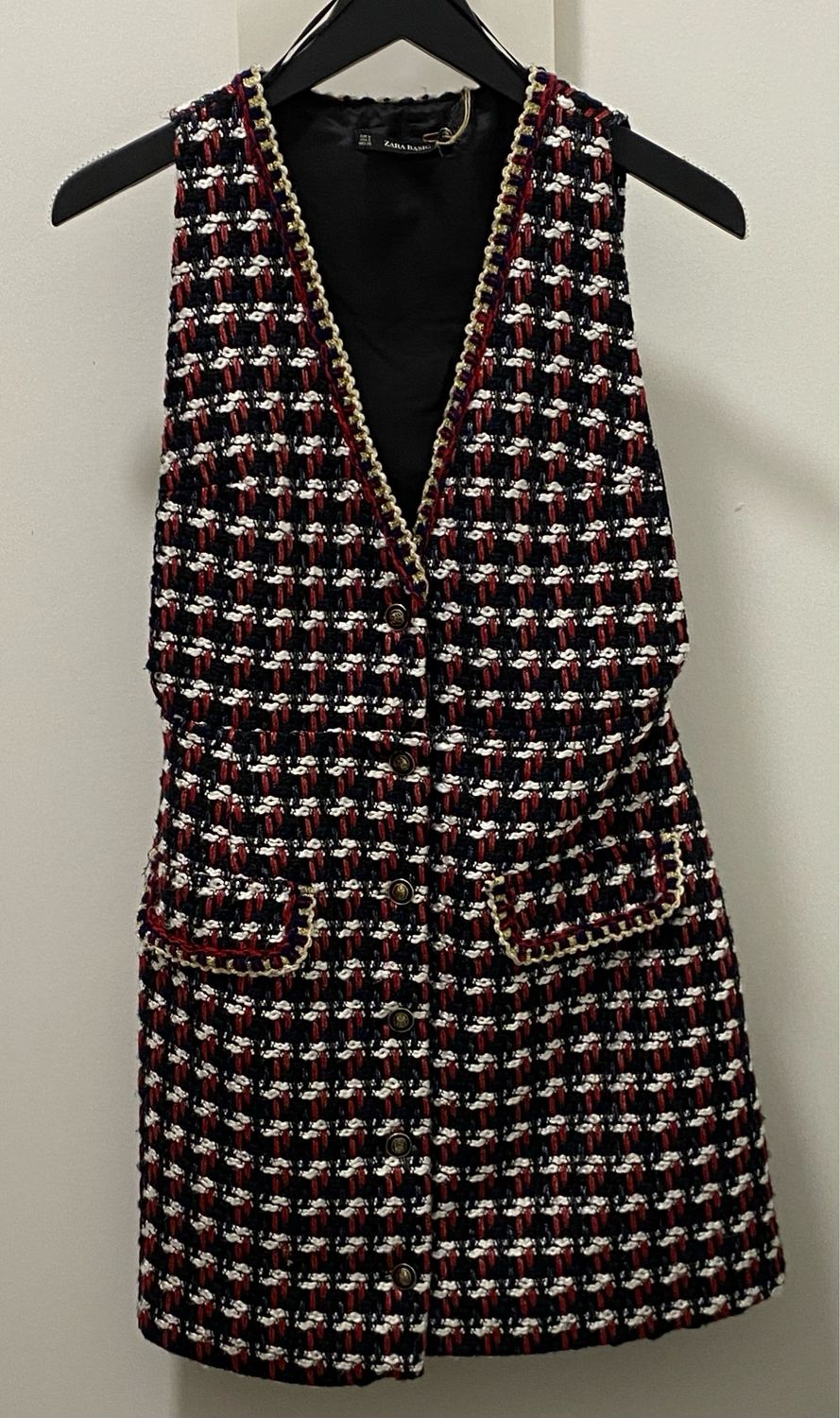 ZARA sleeveless dress size S