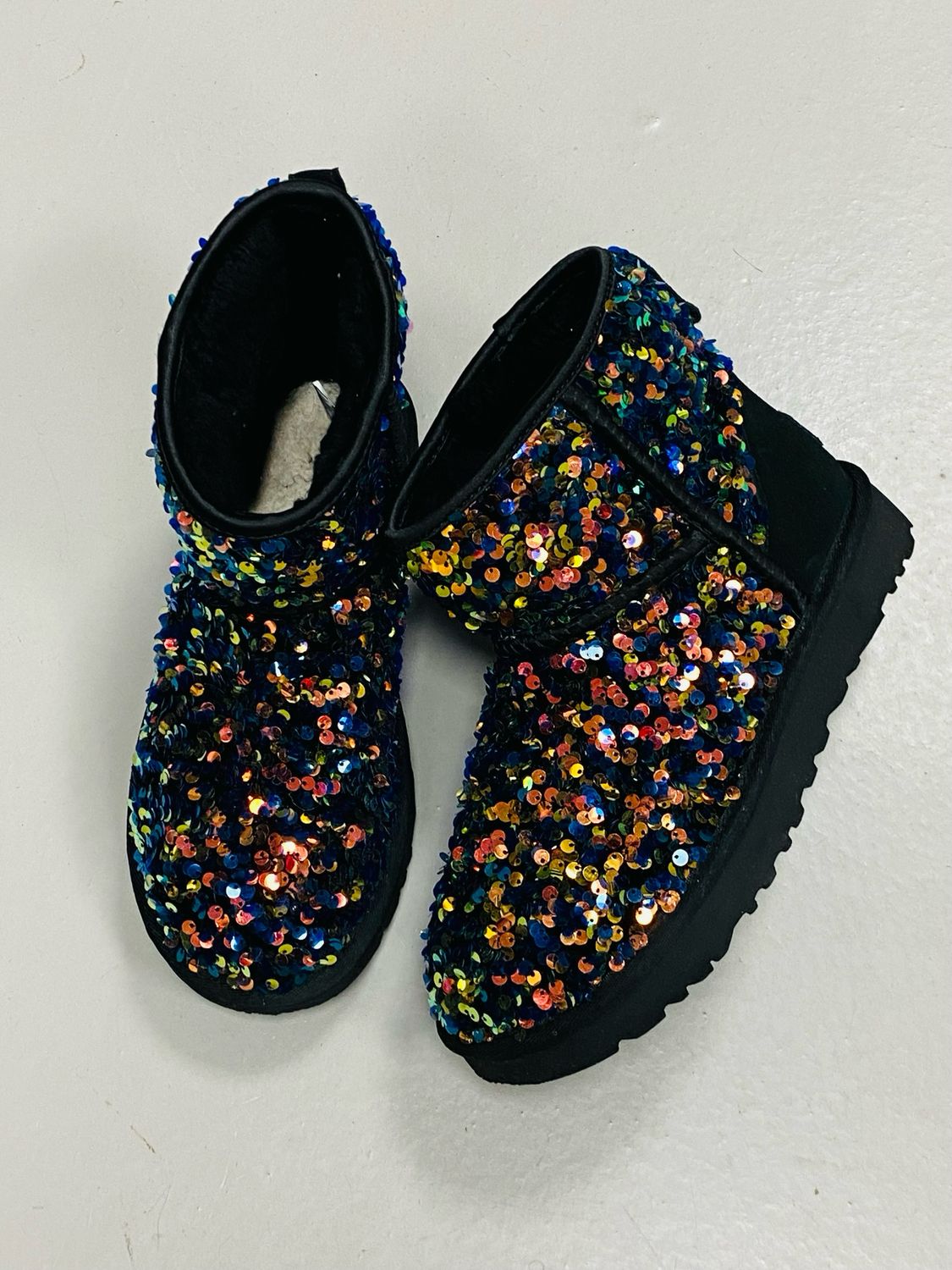UGG stellar sequins boots size 4 UK
