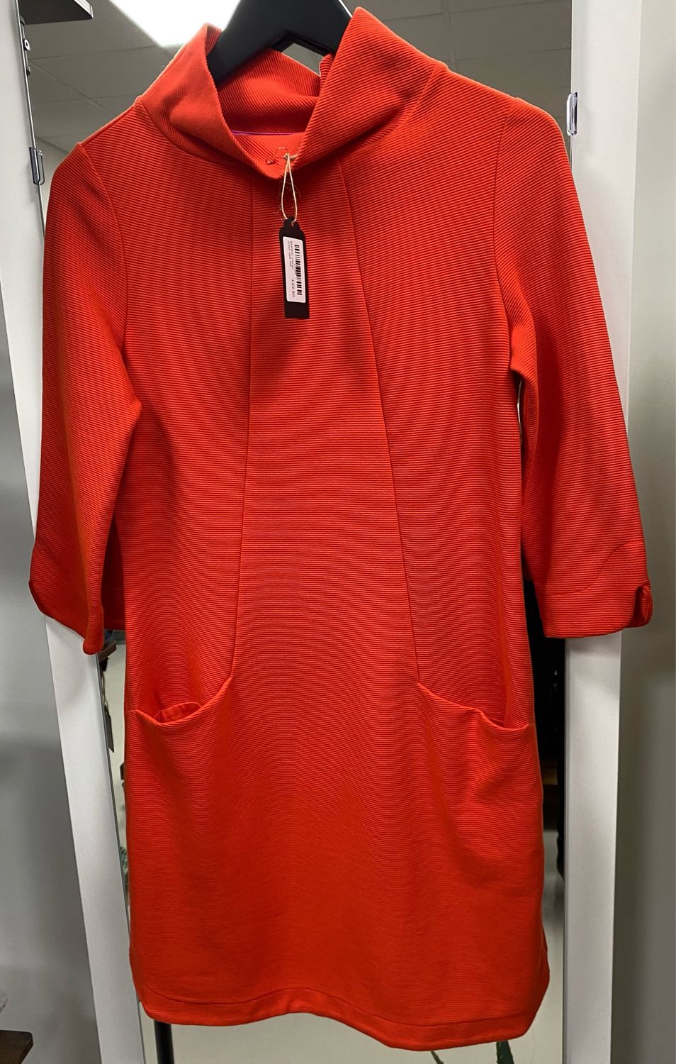 BODEN orange dress size 10L