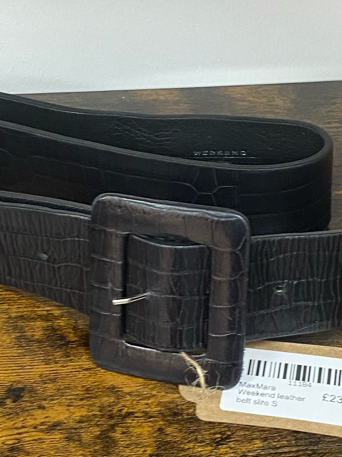MaxMara Weekend leather belt size S