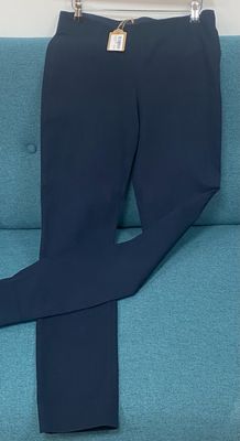 COS trousers size 38 (10 UK ) navy blue elasticated / jeggings style