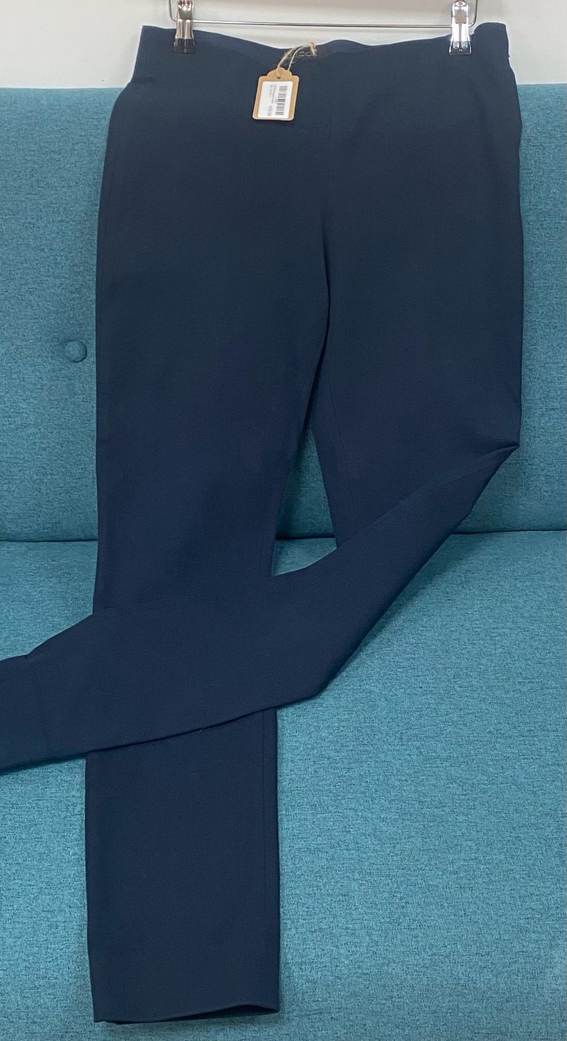 COS trousers size 38 (10 UK ) navy blue elasticated / jeggings style
