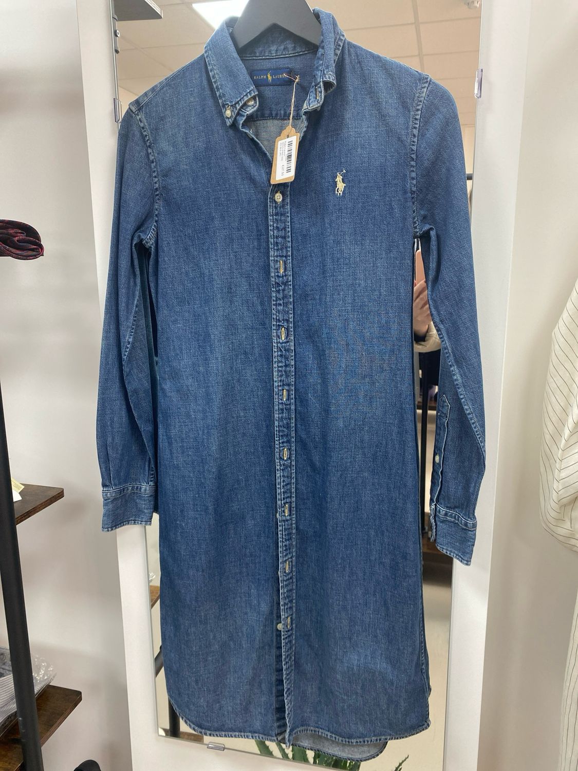 Ralph Lauren denim dress size XS (6-8 UK)