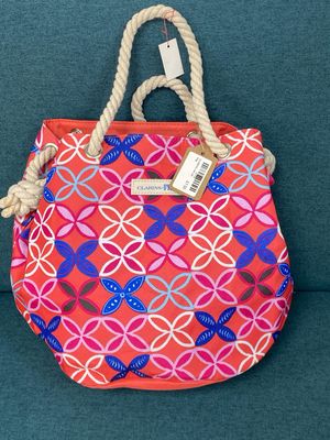 CLARINS canvas bag new condition