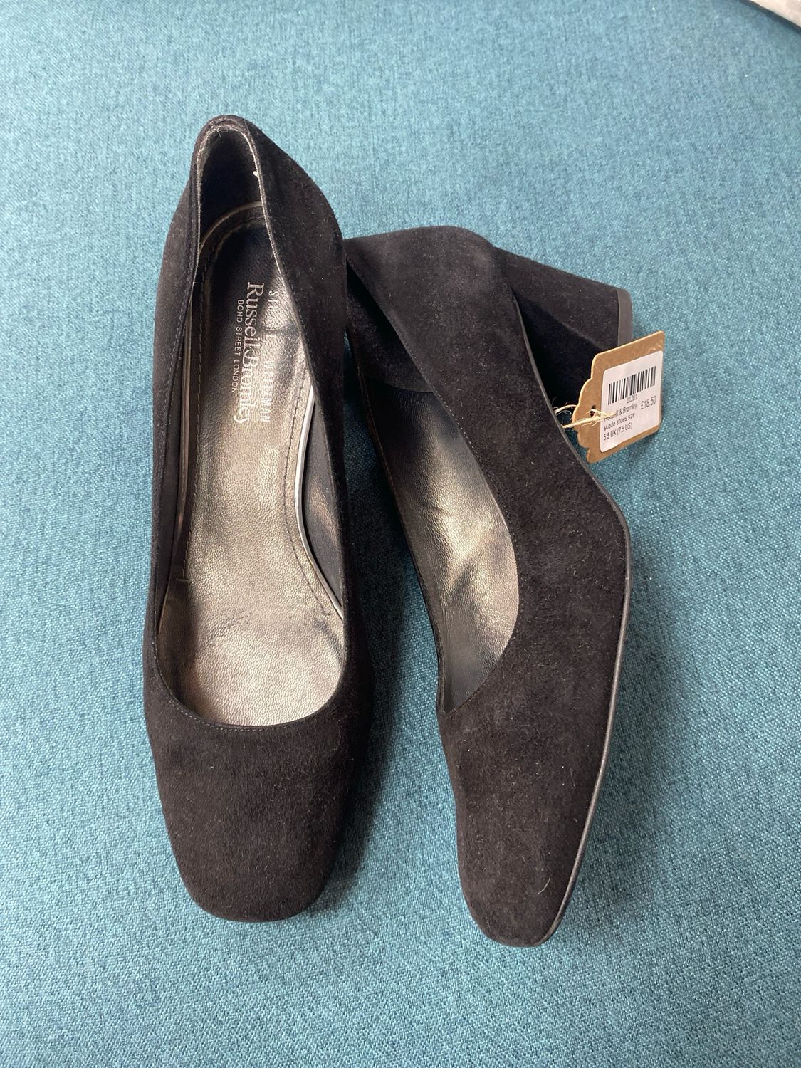 Russell &amp; Bromley suede shoes size 5.5 UK (7.5 US)