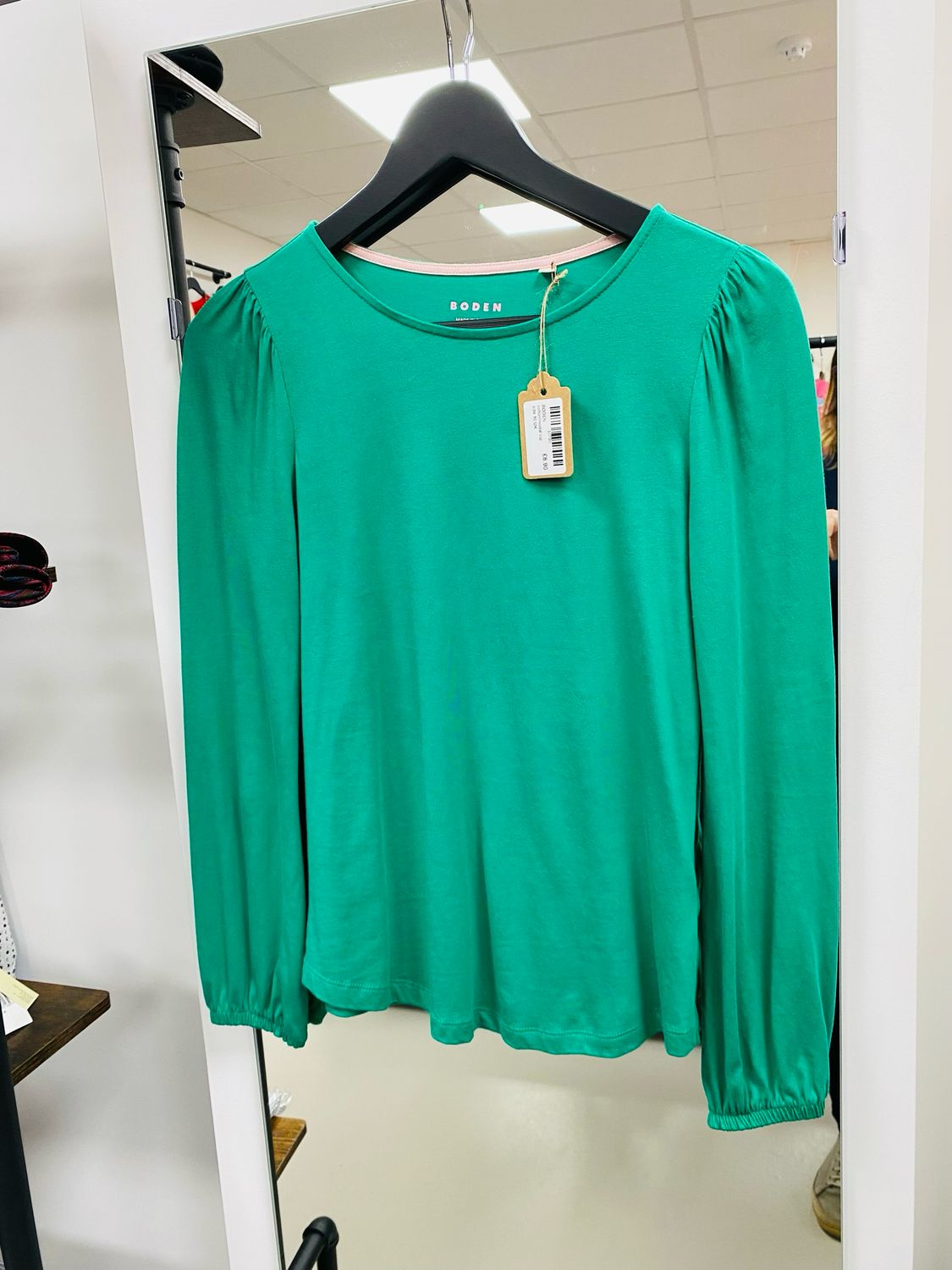 BODEN cotton/modal top size 10 UK