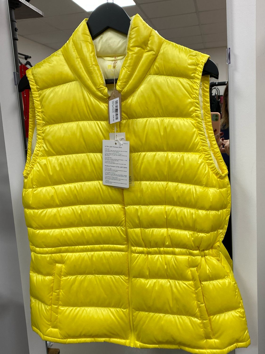 UNIQLO  ultra light down gilet  size XL