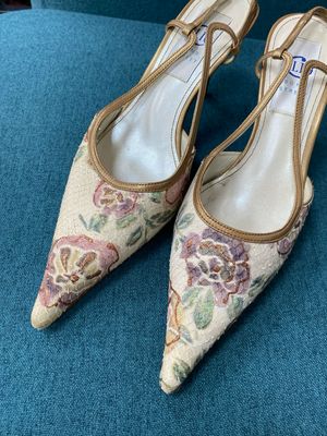 CLIO Bond Street sling back heels size 38.5 (UK5)
