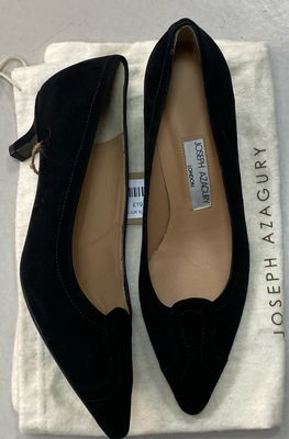 JOSEPH AZAGURY kitten heel shoes size 38 (UK 5)