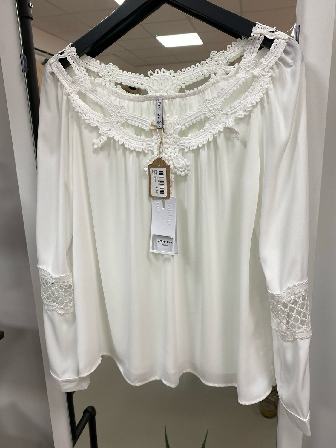 Golden Live Fashion blouse size M