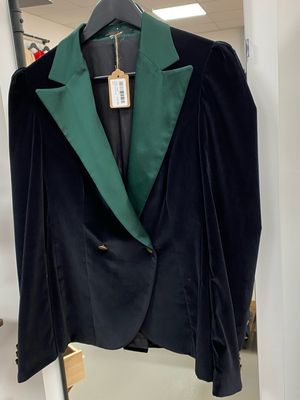 vintage Cotton velvet blazer jacket size S/M