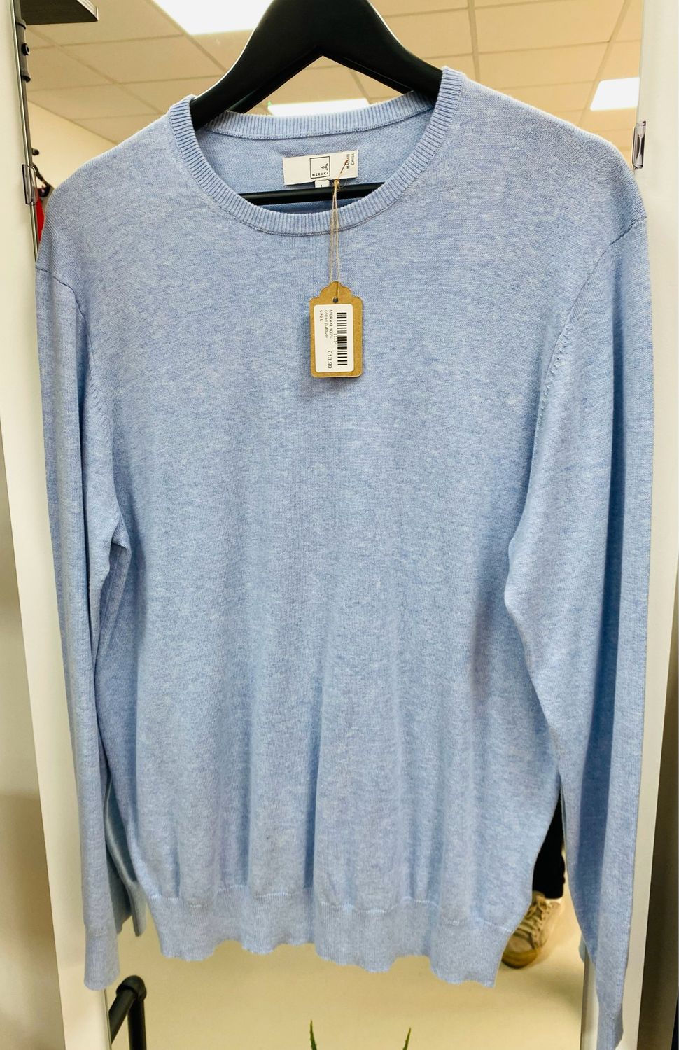 MERAKI 100% cotton pullover size L