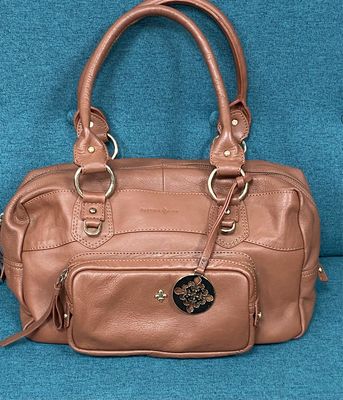 PATRICK COX genuine leather brown bag