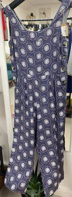 White Stuff 100% linen jumpsuit size 8