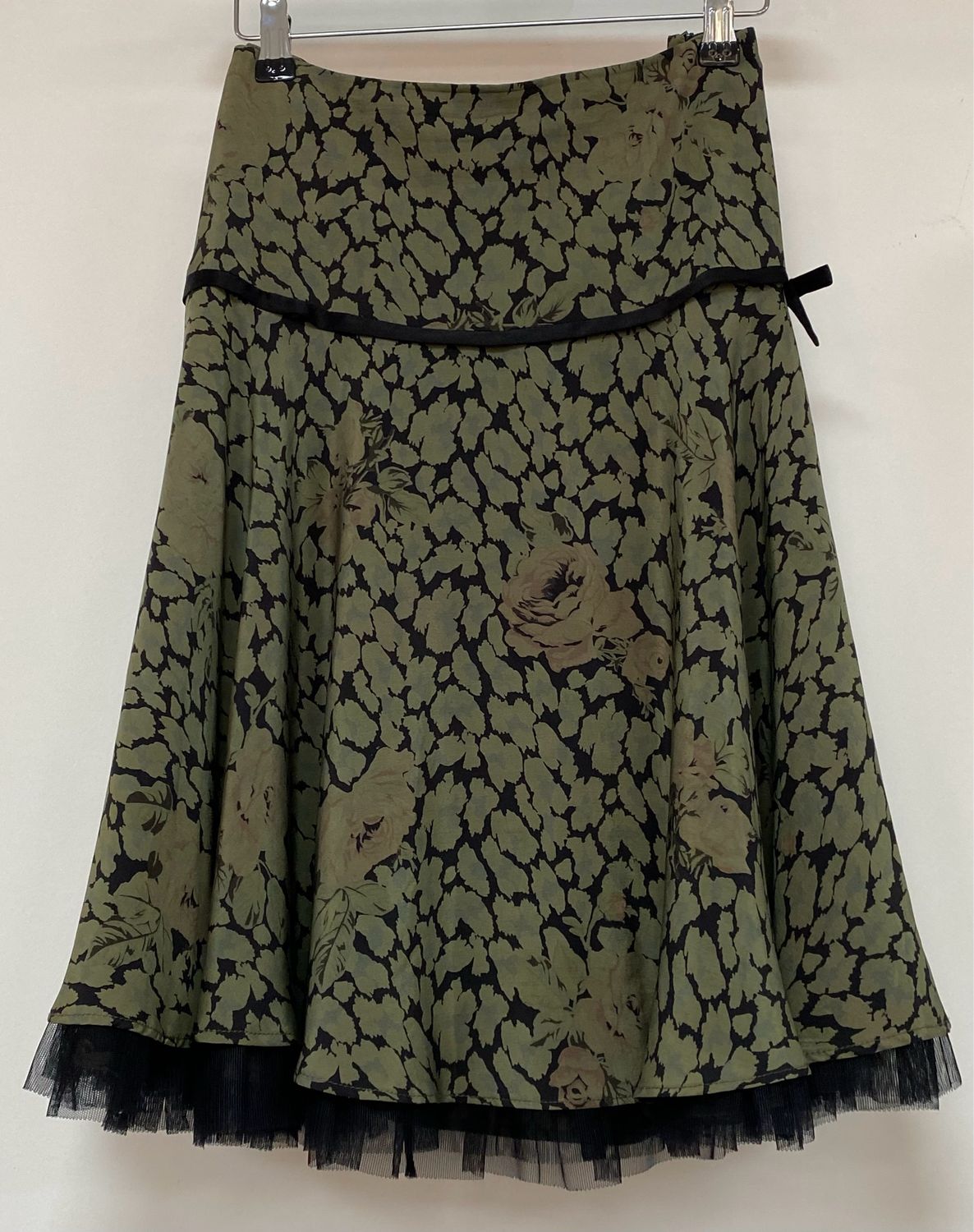 Whistles 100% Silk skirt size 12