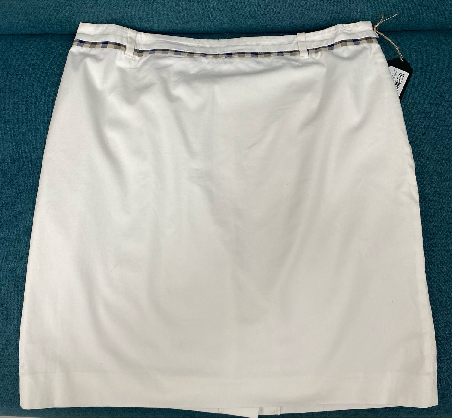 AQUASCUTUM skirt cotton elastane size 14 UK