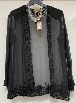 vintage LADY LIKE embroidered blazer size M - L