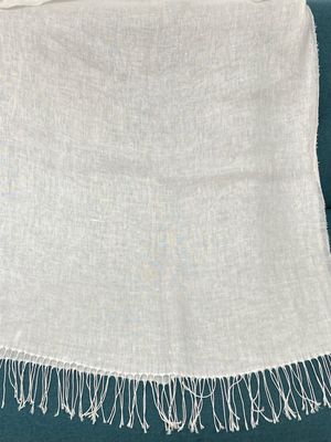 100% linen shawl rectangular scarf
