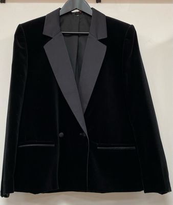 vintage St Michael cotton velvet blazer size 12 UK