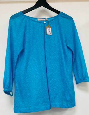 GHARANI STROK 100% linen jumper size M