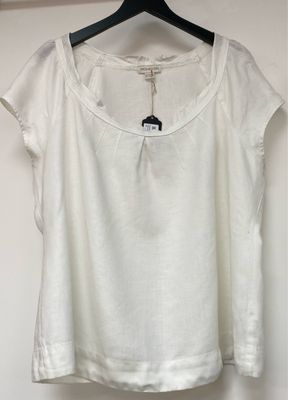 MONSOON 100% linen top size 20 UK
