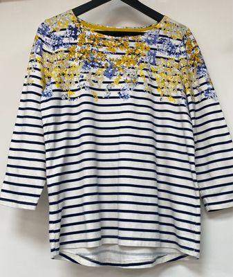 JOULES 100% cotton top size M -L