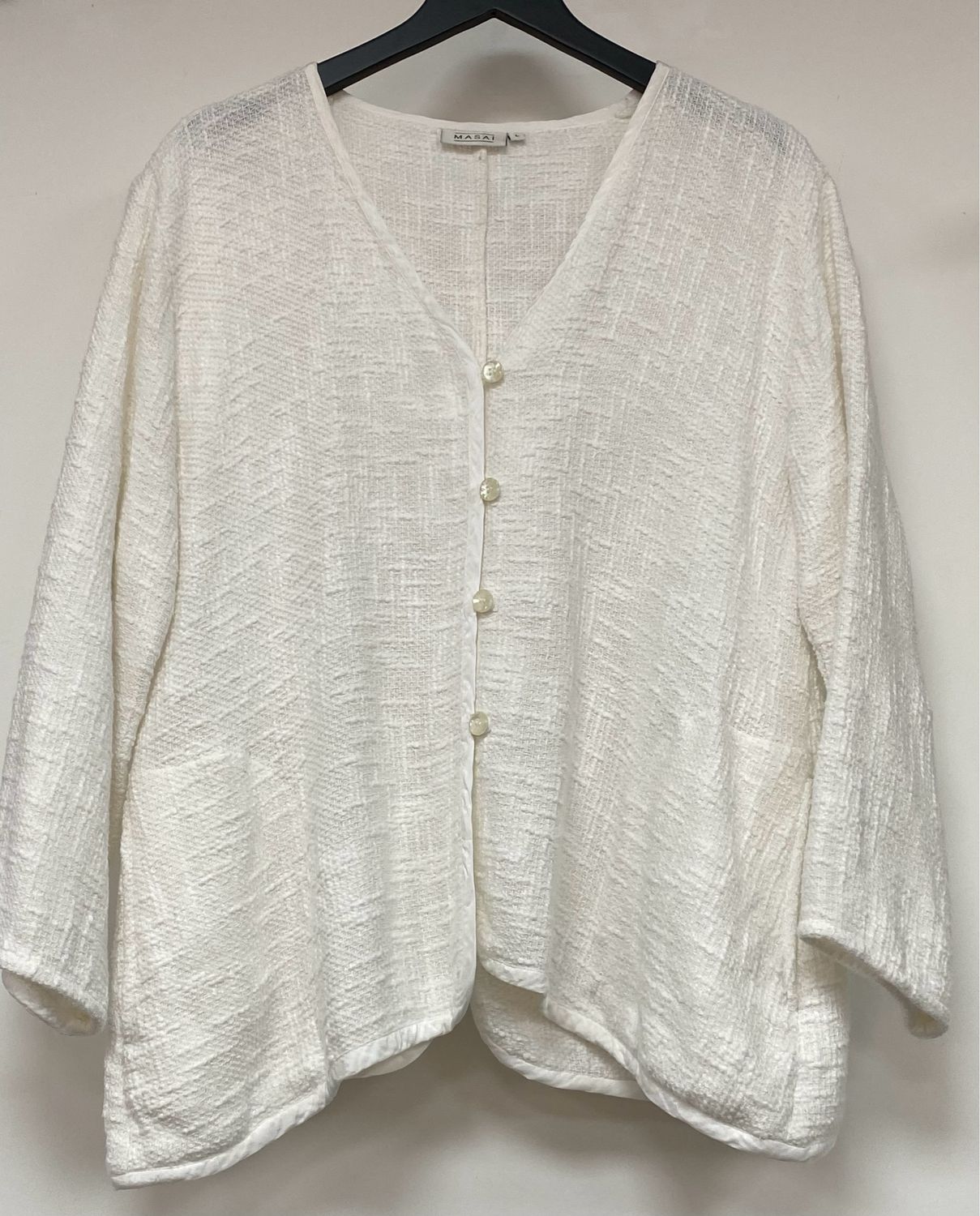 MASAI cotton blend blazer size L