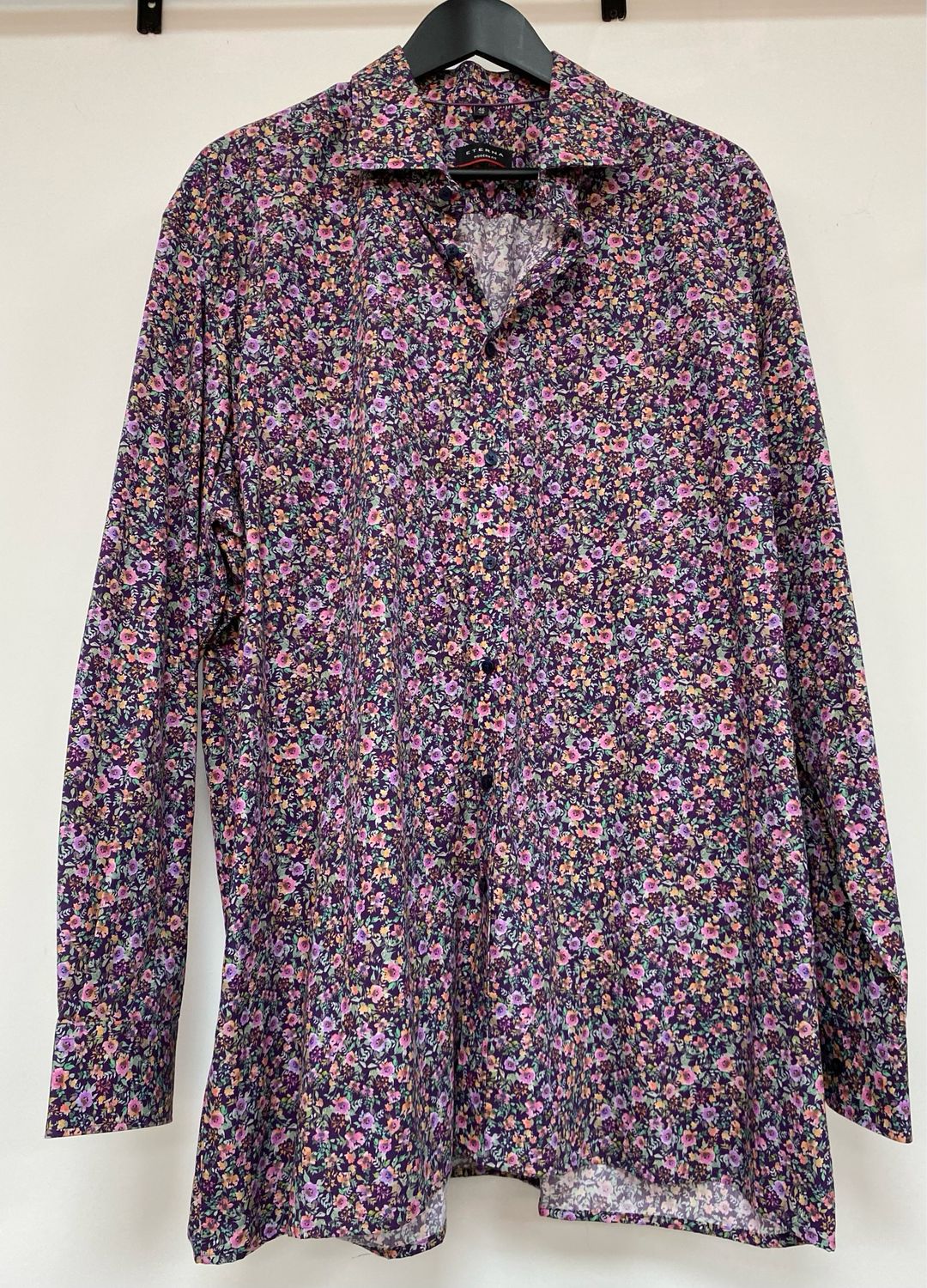 ETERNA shirt size 18&quot; collar chest 54&quot; XXL