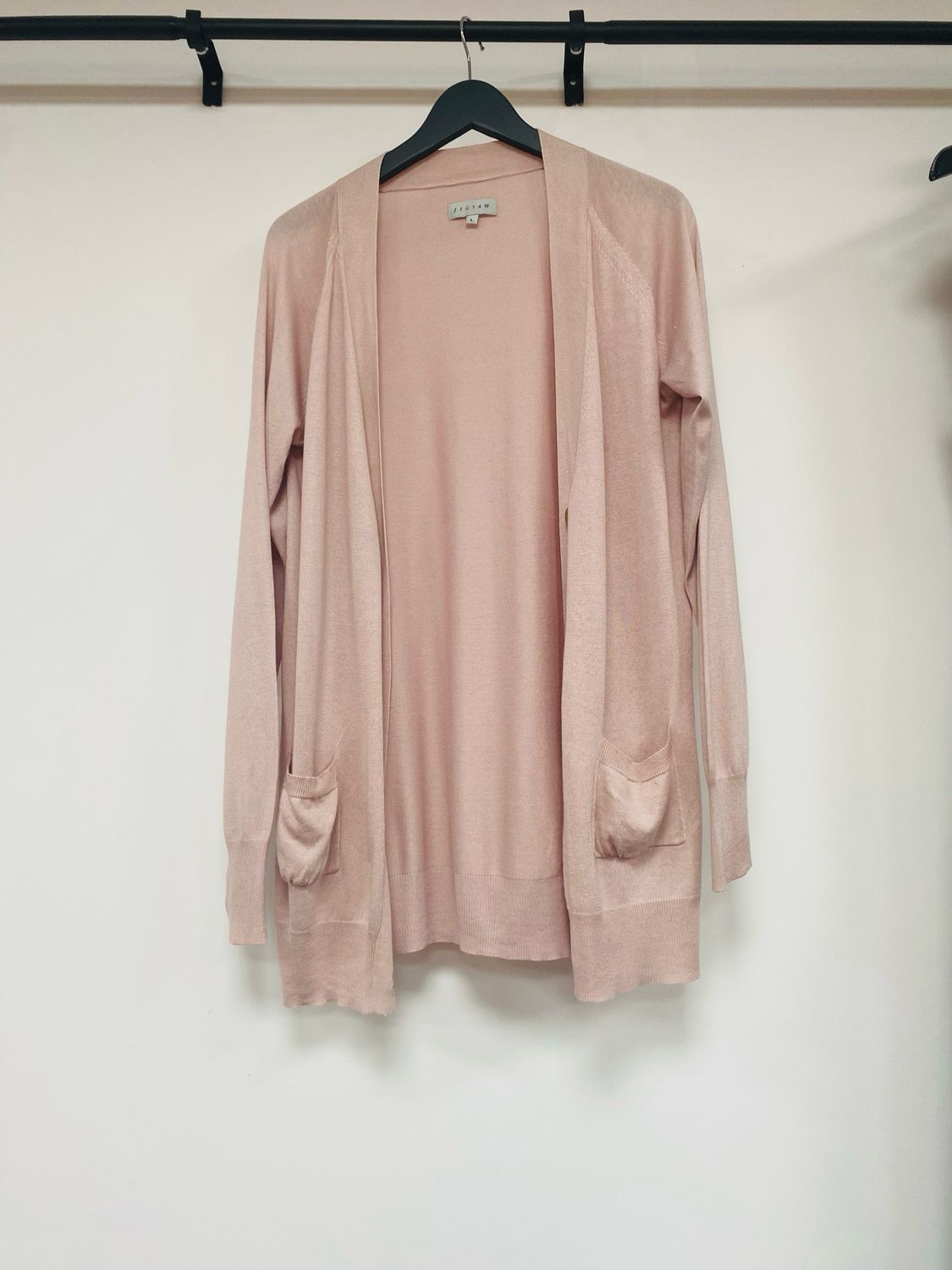 JIGSAW cardigan Silk Cashmere size L