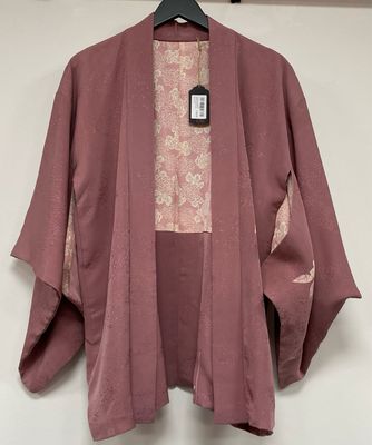 vintage Japanese 100% silk kimono size S - M