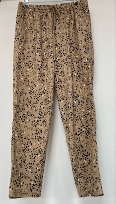 M&amp;S Collection linen blend trousers  size 12 R