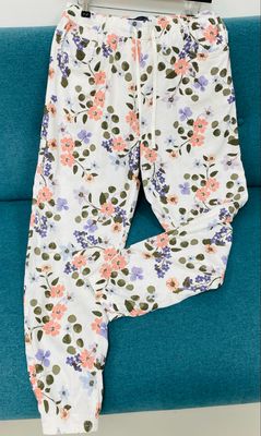M&amp;S collection linen viscose trousers size 12 UK