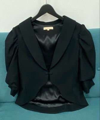 ANN LOUISE ROSWALD blazer wool / silk size 14 UK