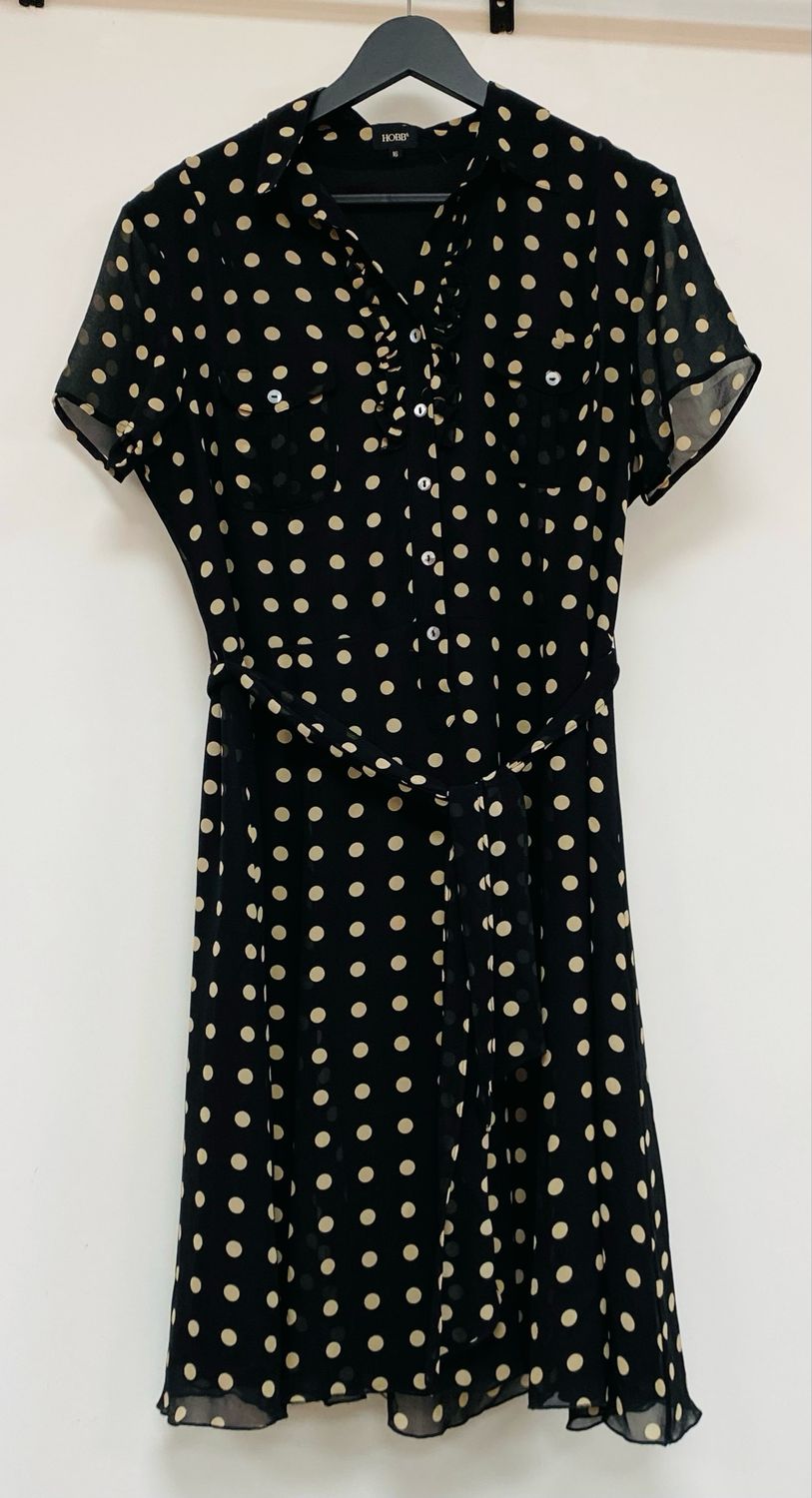 HOBBS silk shell dress size 16 UK