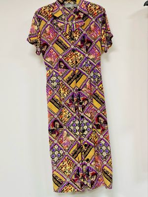 vintage LIZ CLAIBORNE 100% silk dress size 8 Petite