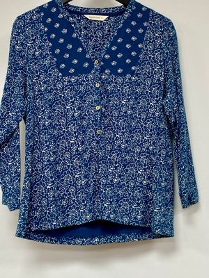 WOOLOVERS 100% cotton top size M