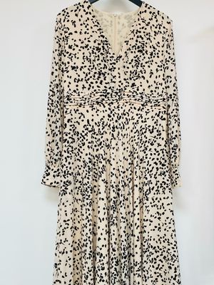 100% silk dress size 16-18 UK