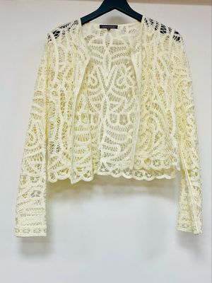 LAURA ASHLEY lace cardigan size 12 UK