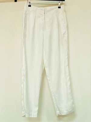 M&amp;S collection 100% linen trousers size 10 UK
